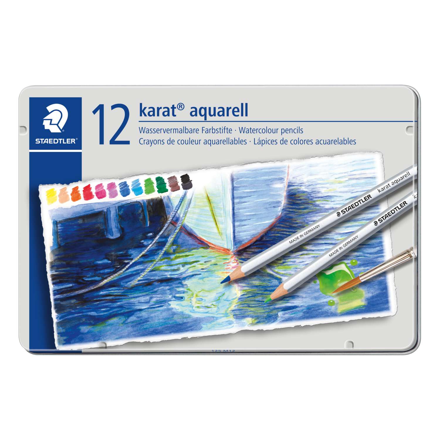 STAEDTLER® karat® Aquarell Aquarellstifte im Metalletui | online 